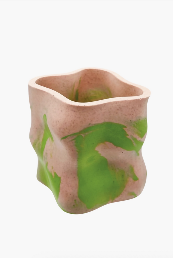 Pot Pitchoun rose/vert