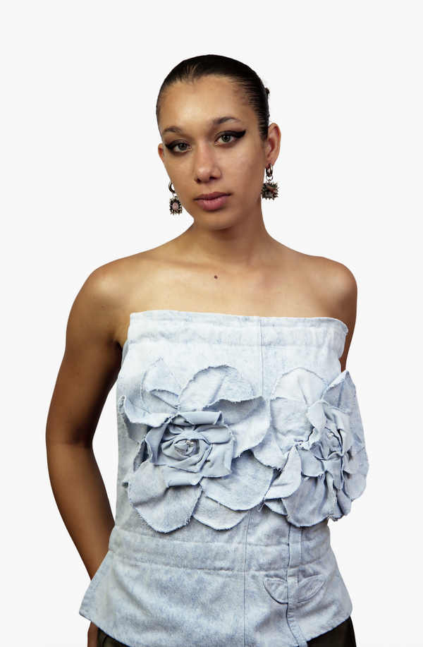 Top clair Indigo