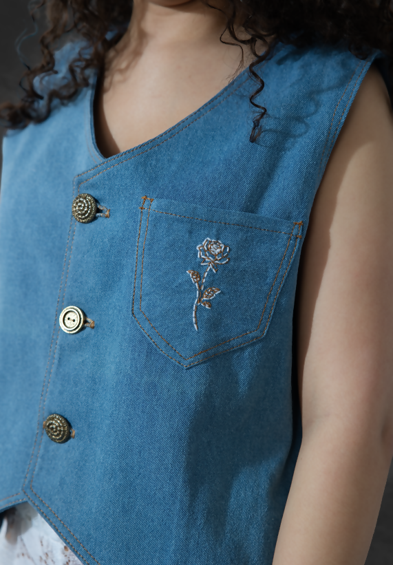 Gilet en denim
