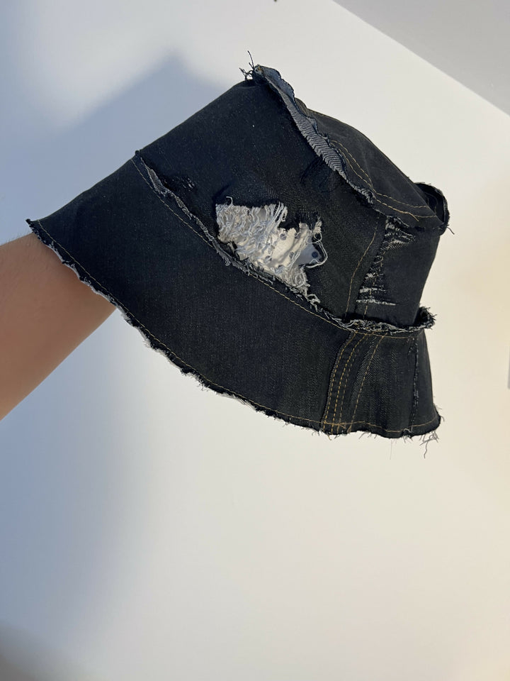 Bob Denim Noir Destroy