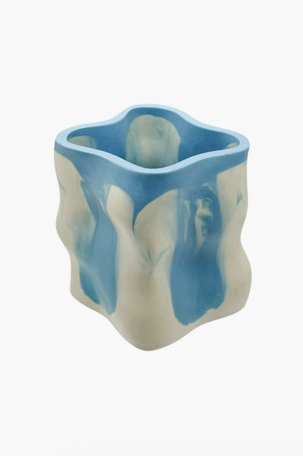 Pot Pitchoun bleu/blanc