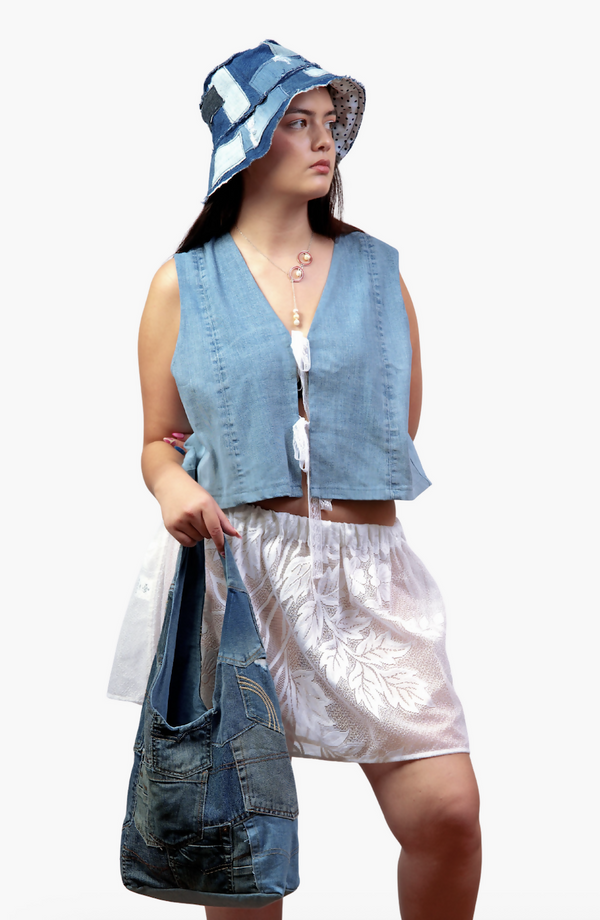 Bob Patchwork Denim