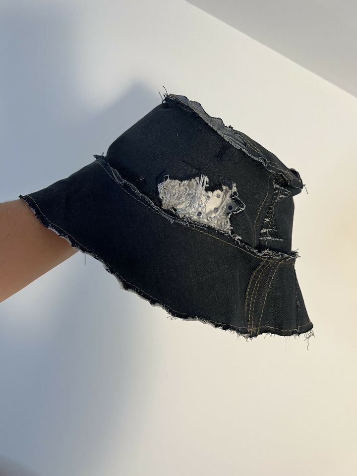 Bob Denim Noir Destroy