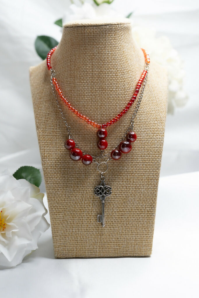 Collier "Red Key"