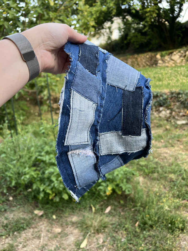 Bob Patchwork Denim