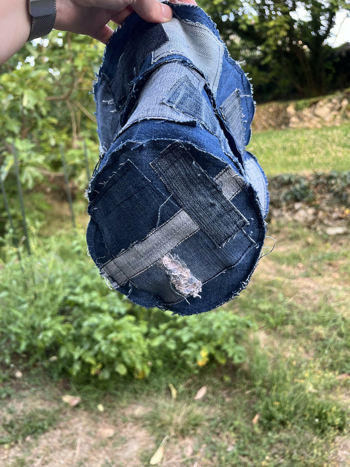 Bob Patchwork Denim