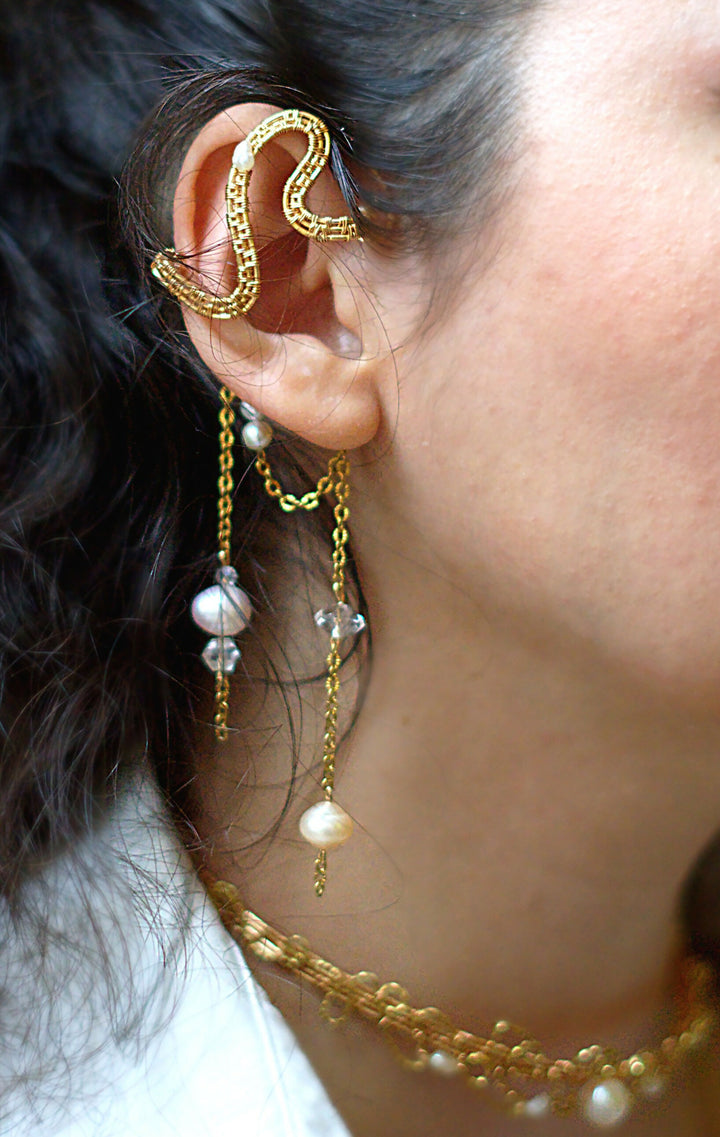 Bijou d'oreille Sun witch